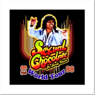 Randy Watson and Sexual Chocolate 80s Posters and Art